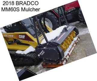 2018 BRADCO MM60S Mulcher