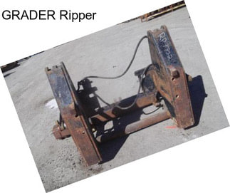 GRADER Ripper