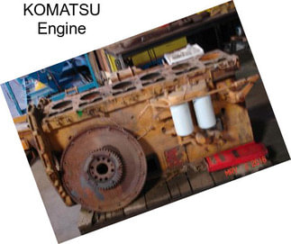 KOMATSU Engine