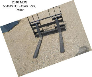 2018 MDS 5515WTCF-1248 Fork, Pallet