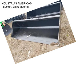 INDUSTRIAS AMERICAS Bucket, Light Material