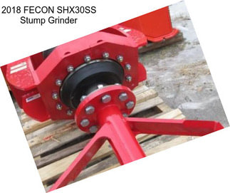 2018 FECON SHX30SS Stump Grinder