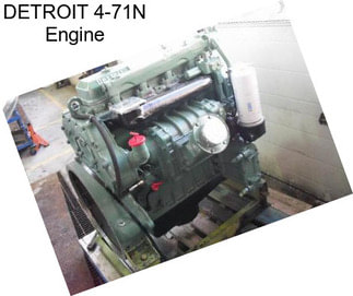 DETROIT 4-71N Engine