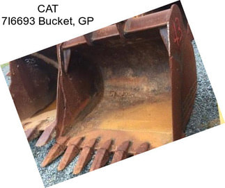 CAT 7I6693 Bucket, GP