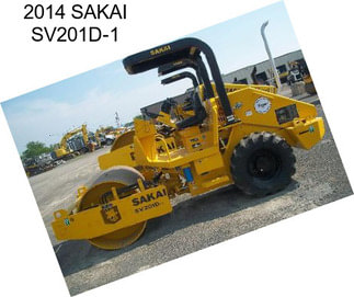 2014 SAKAI SV201D-1