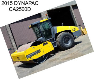 2015 DYNAPAC CA2500D