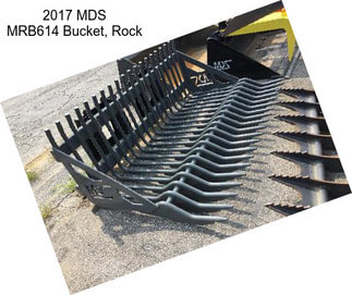 2017 MDS MRB614 Bucket, Rock