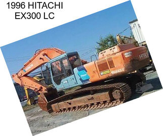 1996 HITACHI EX300 LC