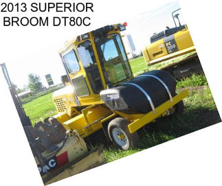 2013 SUPERIOR BROOM DT80C