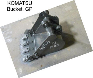 KOMATSU Bucket, GP