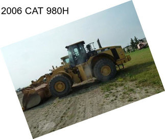 2006 CAT 980H