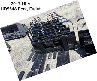 2017 HLA HD5548 Fork, Pallet