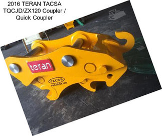 2016 TERAN TACSA TQCJD/ZX120 Coupler / Quick Coupler