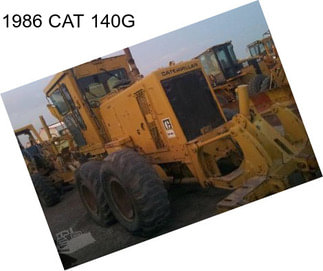 1986 CAT 140G