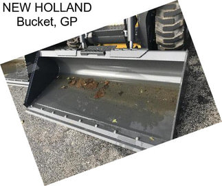 NEW HOLLAND Bucket, GP