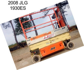 2008 JLG 1930ES