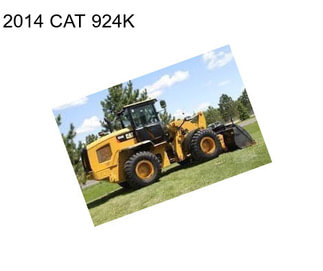 2014 CAT 924K