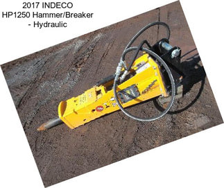 2017 INDECO HP1250 Hammer/Breaker - Hydraulic