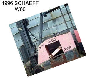 1996 SCHAEFF W60