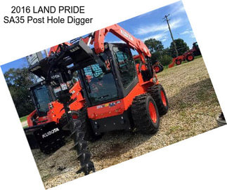 2016 LAND PRIDE SA35 Post Hole Digger