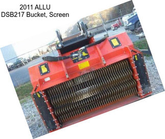 2011 ALLU DSB217 Bucket, Screen