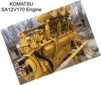 KOMATSU SA12V170 Engine