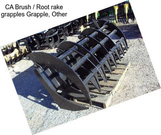 CA Brush / Root rake grapples Grapple, Other