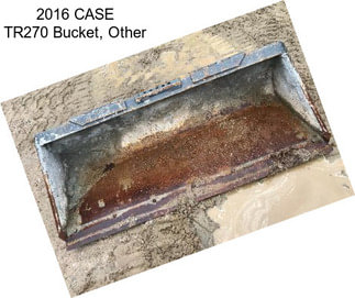 2016 CASE TR270 Bucket, Other