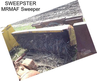 SWEEPSTER MRMAF Sweeper