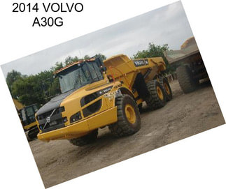 2014 VOLVO A30G