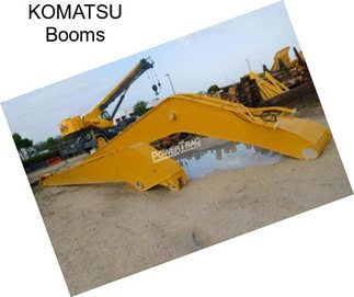 KOMATSU Booms