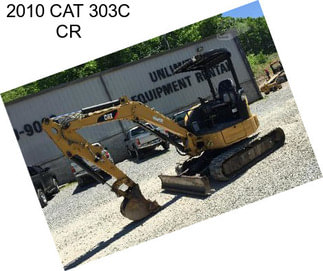 2010 CAT 303C CR