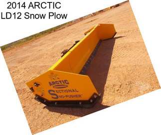 2014 ARCTIC LD12 Snow Plow