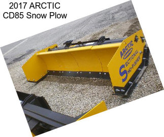 2017 ARCTIC CD85 Snow Plow