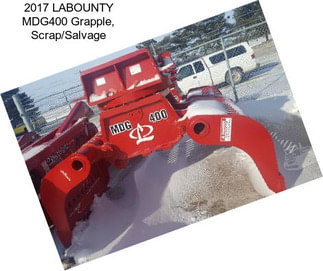 2017 LABOUNTY MDG400 Grapple, Scrap/Salvage