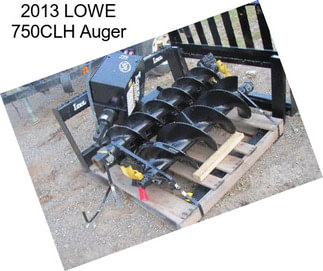 2013 LOWE 750CLH Auger