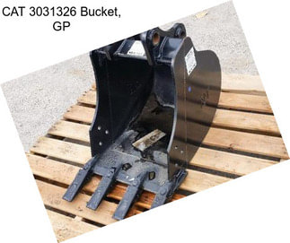 CAT 3031326 Bucket, GP