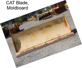 CAT Blade, Moldboard