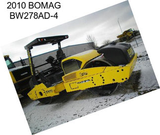 2010 BOMAG BW278AD-4