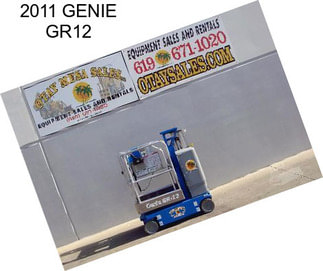 2011 GENIE GR12