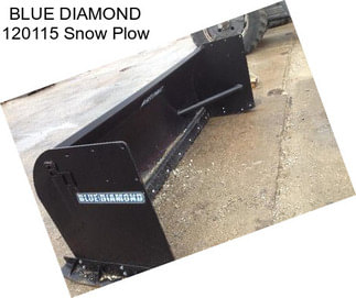 BLUE DIAMOND 120115 Snow Plow