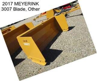 2017 MEYERINK 3007 Blade, Other