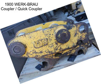 1900 WERK-BRAU Coupler / Quick Coupler