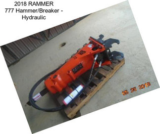 2018 RAMMER 777 Hammer/Breaker - Hydraulic