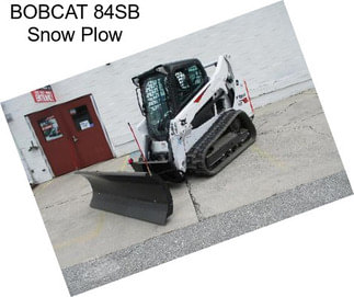BOBCAT 84SB Snow Plow