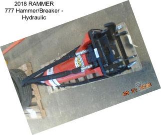 2018 RAMMER 777 Hammer/Breaker - Hydraulic