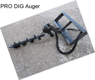 PRO DIG Auger