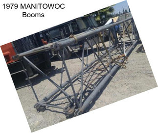 1979 MANITOWOC Booms