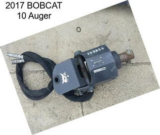 2017 BOBCAT 10 Auger