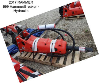 2017 RAMMER 999 Hammer/Breaker - Hydraulic